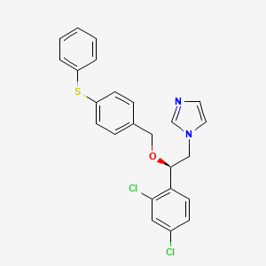 molecular formula C24H20Cl2N2OS B12648420 Fenticonazole, (R)- CAS No. 1268165-29-2