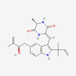 molecular formula C24H29N3O3 B1264856 variecolorin C 