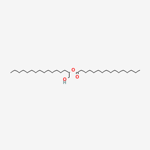 molecular formula C32H64O3 B12648582 1-(Hydroxymethyl)pentadecyl palmitate CAS No. 62604-71-1