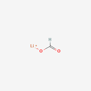 molecular formula CHLiO2 B1264860 Lithium formate CAS No. 556-63-8