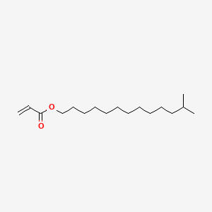 molecular formula C17H32O2 B12648625 Isotetradecyl acrylate CAS No. 93804-11-6