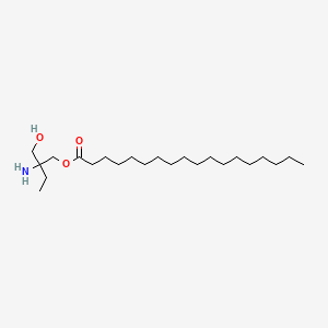 molecular formula C23H47NO3 B12648730 2-Amino-2-(hydroxymethyl)butyl stearate CAS No. 31977-95-4