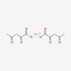 molecular formula C10H10CaO8 B12648736 Calcium 2,4-dioxovalerate CAS No. 94135-15-6