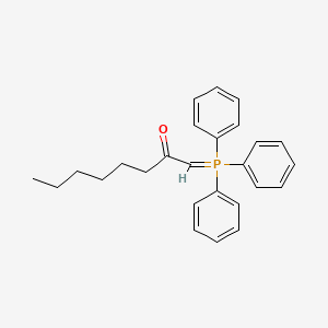 molecular formula C26H29OP B12648737 1-(Triphenylphosphoranylidene)octan-2-one CAS No. 41692-90-4