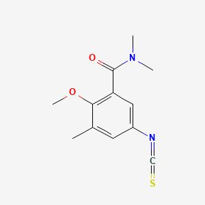 molecular formula C12H14N2O2S B12648773 Tioxymid CAS No. 70751-94-9