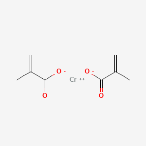 molecular formula C8H10CrO4 B12648855 Chromium(2+) methacrylate CAS No. 94275-74-8