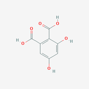 molecular formula C8H6O6 B12648916 3,5-Dihydroxyphthalic acid CAS No. 3209-07-2