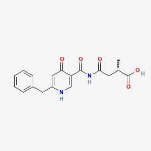 molecular formula C18H18N2O5 B1264897 Pestalamide B 