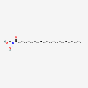 molecular formula C24H49NO3 B12649000 N,N-Bis(hydroxymethyl)docosanamide CAS No. 94133-93-4