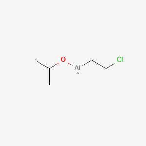 molecular formula C5H11AlClO B12649027 Chloroethyl(propan-2-olato)aluminium CAS No. 83833-19-6
