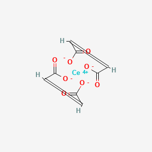 molecular formula C8H4CeO8 B12649089 (Z)-but-2-enedioate;cerium(4+) CAS No. 94232-57-2