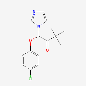 molecular formula C15H17ClN2O2 B1264915 (S)-climbazole 