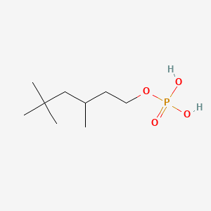 molecular formula C9H21O4P B12649156 3,5,5-Trimethylhexyl dihydrogen phosphate CAS No. 85006-34-4