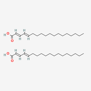 molecular formula C36H64O4 B12649181 Octadecadienoic acid, dimer CAS No. 70693-74-2