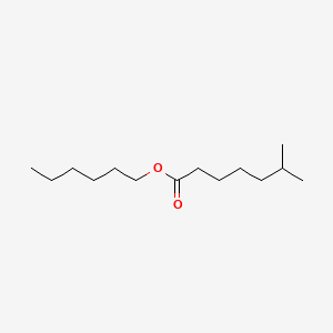 molecular formula C14H28O2 B12649184 Hexyl isooctanoate CAS No. 84878-24-0