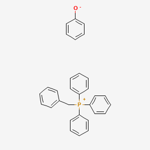 molecular formula C31H27OP B12649213 Benzyltriphenylphosphonium phenolate CAS No. 93841-04-4