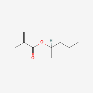 molecular formula C9H16O2 B12649221 1-Methylbutyl methacrylate CAS No. 94159-12-3