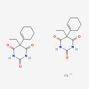 molecular formula C24H32CaN4O6 B1264925 Phanodorn calcium (TN) 