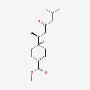 molecular formula C16H26O3 B12649284 Epi juvabione CAS No. 26462-72-6