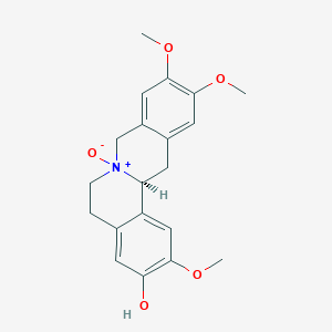 molecular formula C20H23NO5 B1264929 discretine N-oxide 