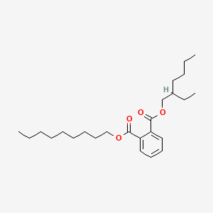 molecular formula C25H40O4 B12649388 2-Ethylhexyl nonyl phthalate CAS No. 85851-86-1