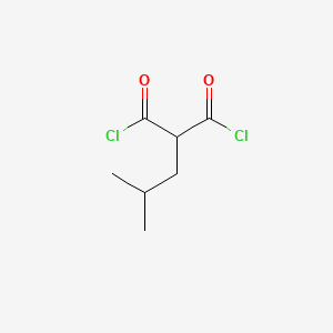 molecular formula C7H10Cl2O2 B12649402 Isobutylmalonyl dichloride CAS No. 75956-48-8