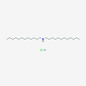 molecular formula C24H52ClN B12649416 Didodecylammonium chloride CAS No. 2486-85-3
