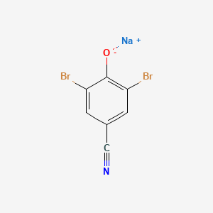 molecular formula C7H2Br2NNaO B12649434 Sodium 3,5-dibromo-4-hydroxyphenylcyanide CAS No. 2961-67-3