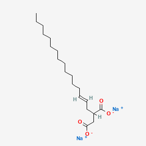 molecular formula C20H34Na2O4 B12649457 Disodium hexadec-2-enylsuccinate CAS No. 26292-20-6