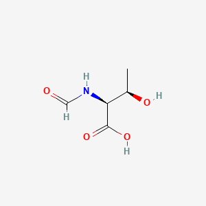 molecular formula C5H9NO4 B12649459 N-Formyl-L-threonine CAS No. 93893-56-2