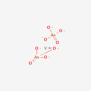 molecular formula As2O8V-2 B12649486 vanadium(4+);diarsorate CAS No. 99035-51-5
