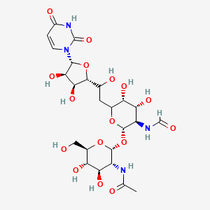 molecular formula C24H36N4O16 B12649487 Corynetoxin CAS No. 82196-90-5