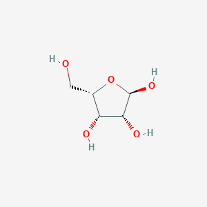 molecular formula C5H10O5 B12649587 alpha-L-Lyxofuranose CAS No. 40461-89-0