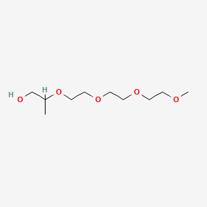 molecular formula C10H22O5 B12649597 2-Methyl-3,6,9,12-tetraoxatridecan-1-ol CAS No. 74198-19-9