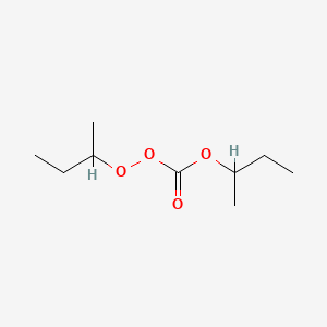molecular formula C9H18O4 B12649652 Di-sec-butyl peroxycarbonate CAS No. 71501-14-9