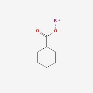 molecular formula C7H11KO2 B12649674 Potassium cyclohexanecarboxylate CAS No. 25666-60-8