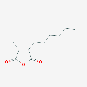 2-Hexyl-3-methylmaleic Anhydride