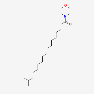 molecular formula C22H43NO2 B12649701 4-(1-Oxoisooctadecyl)morpholine CAS No. 93920-22-0