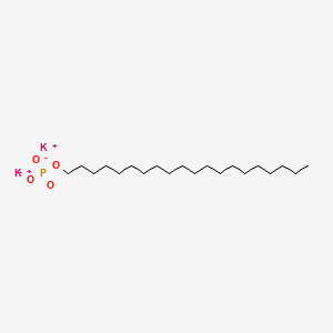 molecular formula C20H41K2O4P B12649722 1-Eicosanol, phosphate, potassium salt CAS No. 96119-30-1