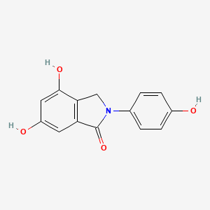 molecular formula C14H11NO4 B1264974 Clitocybin A CAS No. 1086908-58-8