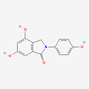 Hydroxyphenyl dihydroxyisoindolinone