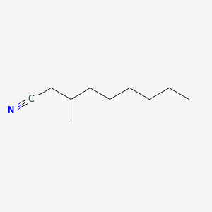 molecular formula C10H19N B12649748 3-Methylnonanenitrile CAS No. 42144-33-2