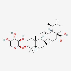 molecular formula C35H56O7 B12649795 Sanguisorbin B CAS No. 32180-34-0