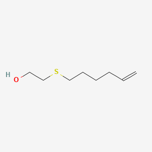 molecular formula C8H16OS B12649910 2-(5-Hexenylthio)ethanol CAS No. 82010-85-3
