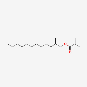molecular formula C17H32O2 B12649955 2-Methyldodecyl methacrylate CAS No. 94158-96-0