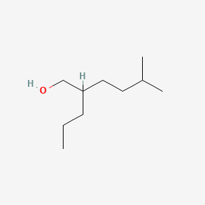 molecular formula C10H22O B12649974 1-Hexanol, 5-methyl-2-propyl- CAS No. 159848-27-8