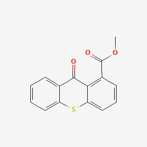molecular formula C15H10O3S B12650077 Methyl 9-oxo-9H-thioxanthene-1-carboxylate CAS No. 77084-33-4