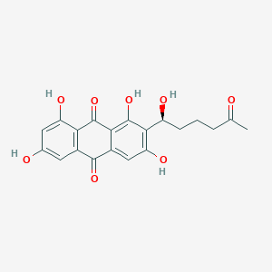 molecular formula C20H18O8 B1265011 (S)-5'-oxoaverantin 