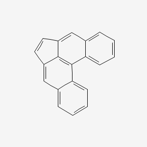 molecular formula C20H12 B12650115 Benz(a)acephenanthrylene CAS No. 192-28-9