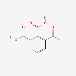 molecular formula C10H8O5 B12650150 Acetylphthalic acid CAS No. 93940-26-2
